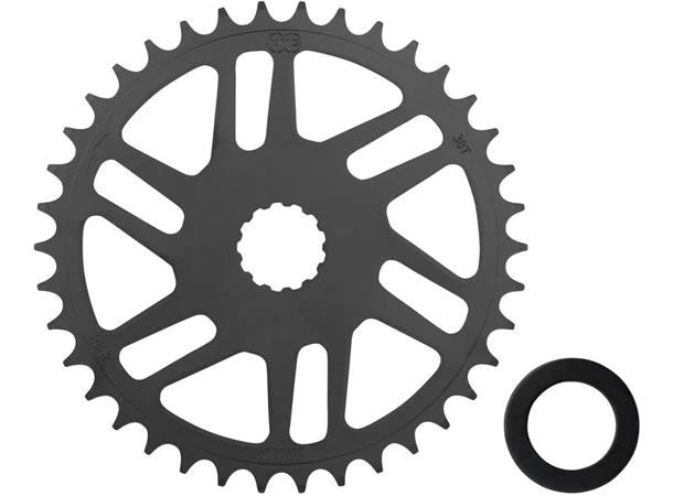 KMC Bosch Gen3 Krankdrev 44T Sort, CroMo, 3mm Offset, 11/128"