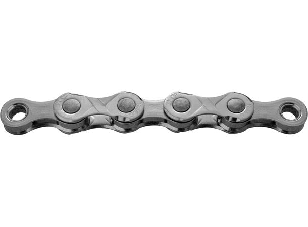 KMC e11 EPT El-Sykkel Kjede Sølv 11-Delt, 136 ledd, 5.65mm, rustfritt