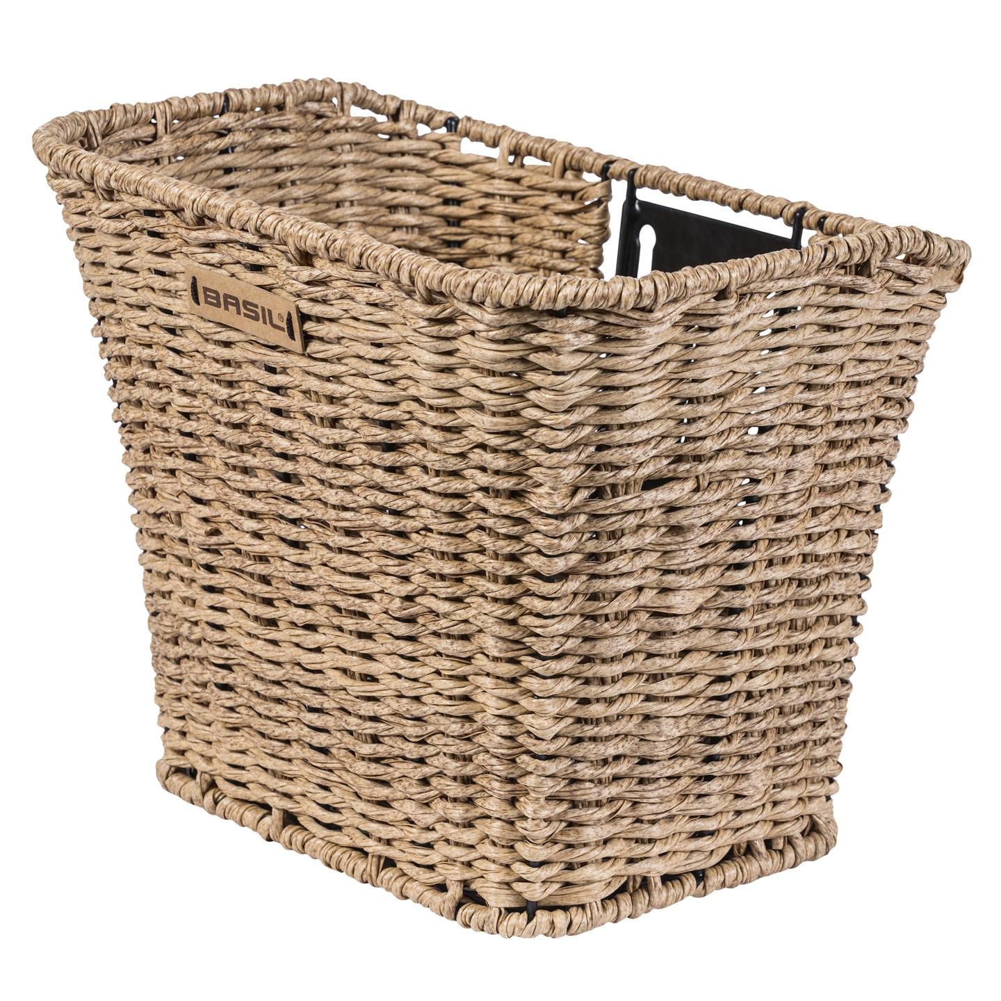 Basil Bremen Rattan Kurv Front Lys Brun, Flettet, 20 ltr