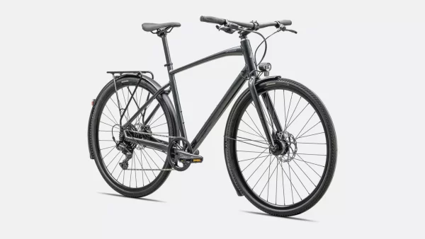 Specialized Sirrus X 2.0 EQ Gloss Black Liquid Metal / Ashen Gre - Bilde 2