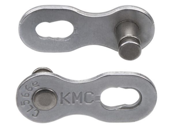 KMC MissingLink e1NR EPT Kjedelås Sølv Single,8-delt,Narrow,7.3mm1/2x3/32",rust