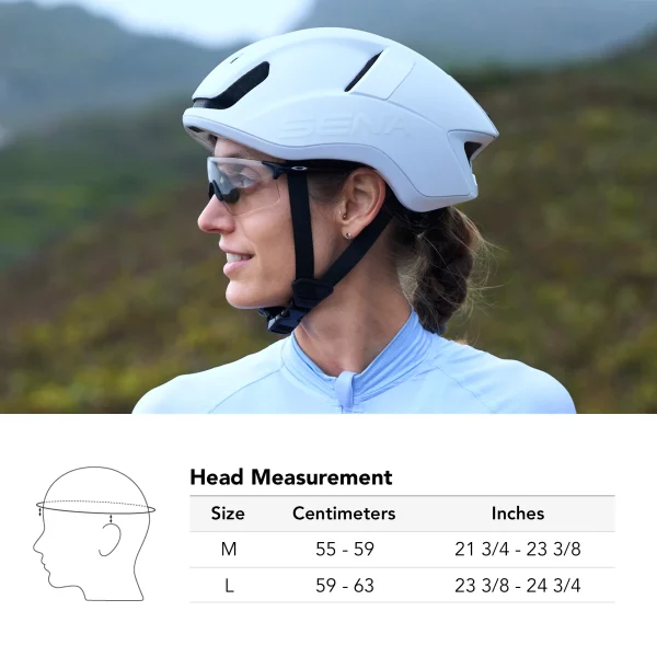 Sena S1 Smart Road Cycling Helmet Matte Black - Bilde 8