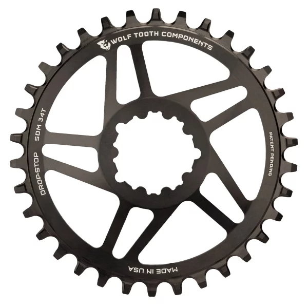SRAM Chainring Direct Mount (3-Bolt) Singlespeed 34T 6mm offset