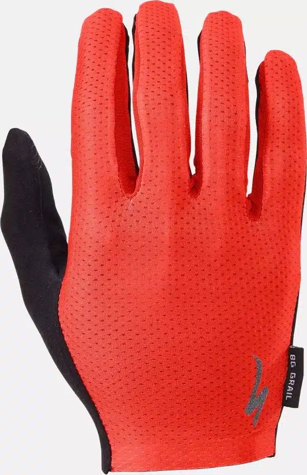 Specialized Men's Body Geometry Grail Long Finger Gloves Red