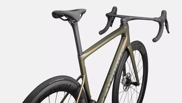 Specialized S-Works Tarmac SL8 SRAM RED AXS Gloss Cypress Metall - Bilde 3