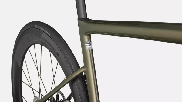 Specialized S-Works Tarmac SL8 SRAM RED AXS Gloss Cypress Metall - Bilde 5