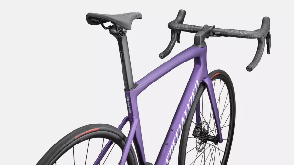 Specialized Tarmac SL7 Comp Shimano 105 Di2 Gloss Purple Tint Over Silver Dust - Bilde 4