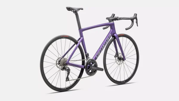 Specialized Tarmac SL7 Comp Shimano 105 Di2 Gloss Purple Tint Over Silver Dust - Bilde 3
