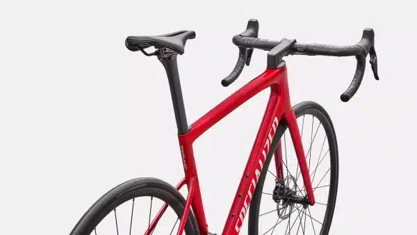 Specialized Tarmac SL8 Comp SRAM Rival AXS Gloss Red Tint Over Silver Dust - Bilde 3
