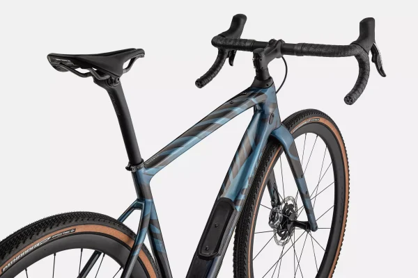 Specialized S-Works Diverge Gloss Light Silver/Dream Silver/Dusty Blue - Bilde 3