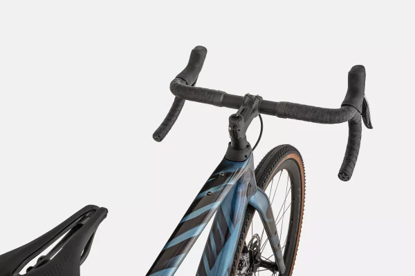 Specialized S-Works Diverge Gloss Light Silver/Dream Silver/Dusty Blue - Bilde 4