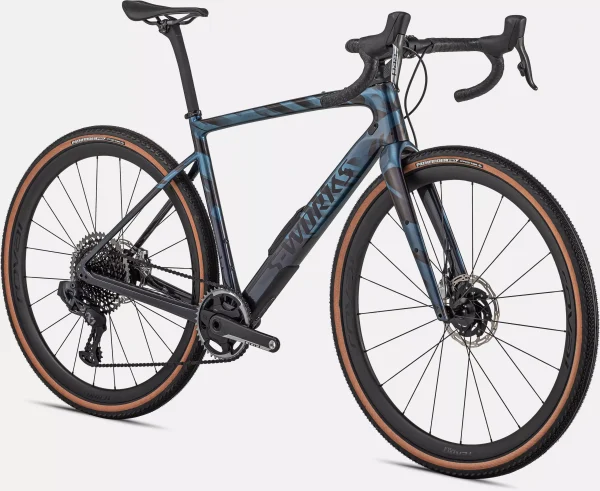 Specialized S-Works Diverge Gloss Light Silver/Dream Silver/Dusty Blue - Bilde 2
