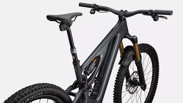 Specialized S-Works Turbo Levo 3 Gloss Black Liquid Metal - Bilde 3