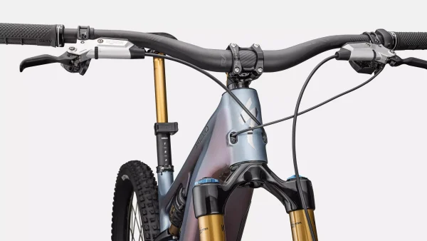 Specialized S-Works Turbo Levo 4 Gloss Glacial Metallic - Bilde 4