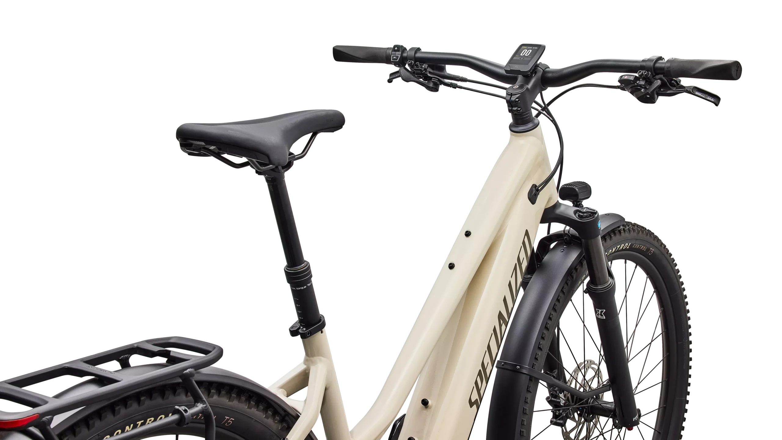 Specialized TERO 4.0 Step Through EQ Gloss White Mountains / Gunmetal 2026 - Bilde 3