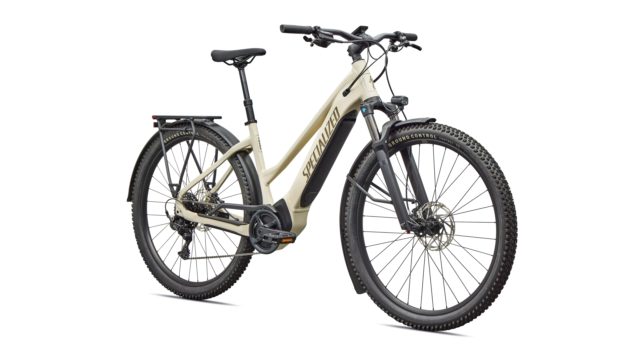 Specialized TERO 4.0 Step Through EQ Gloss White Mountains / Gunmetal 2026 - Bilde 5