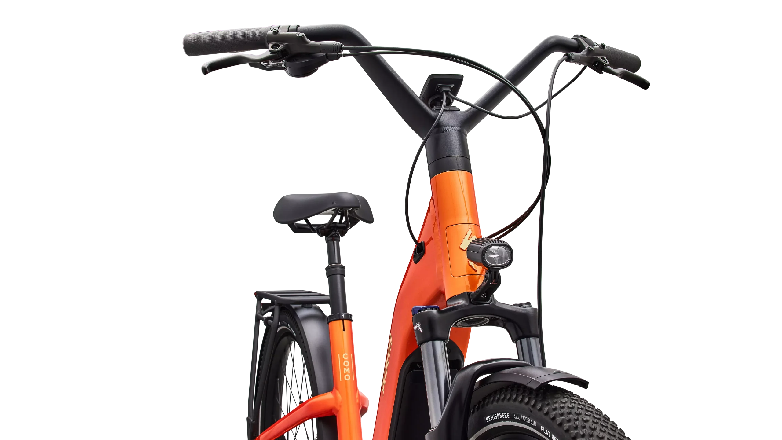 2027 Specialized Turbo Como 4.0 Gloss Tangerine - Bilde 5