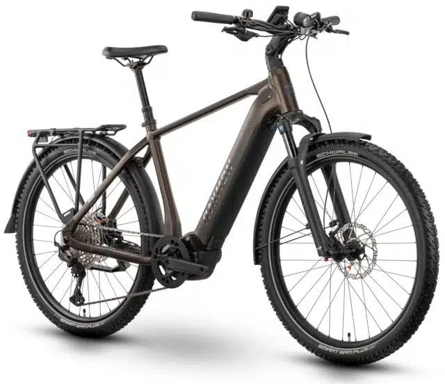 Raymon Tourray Ultra 800 herre M 27.5", tenmoku/black, PW-X3, 800Wh